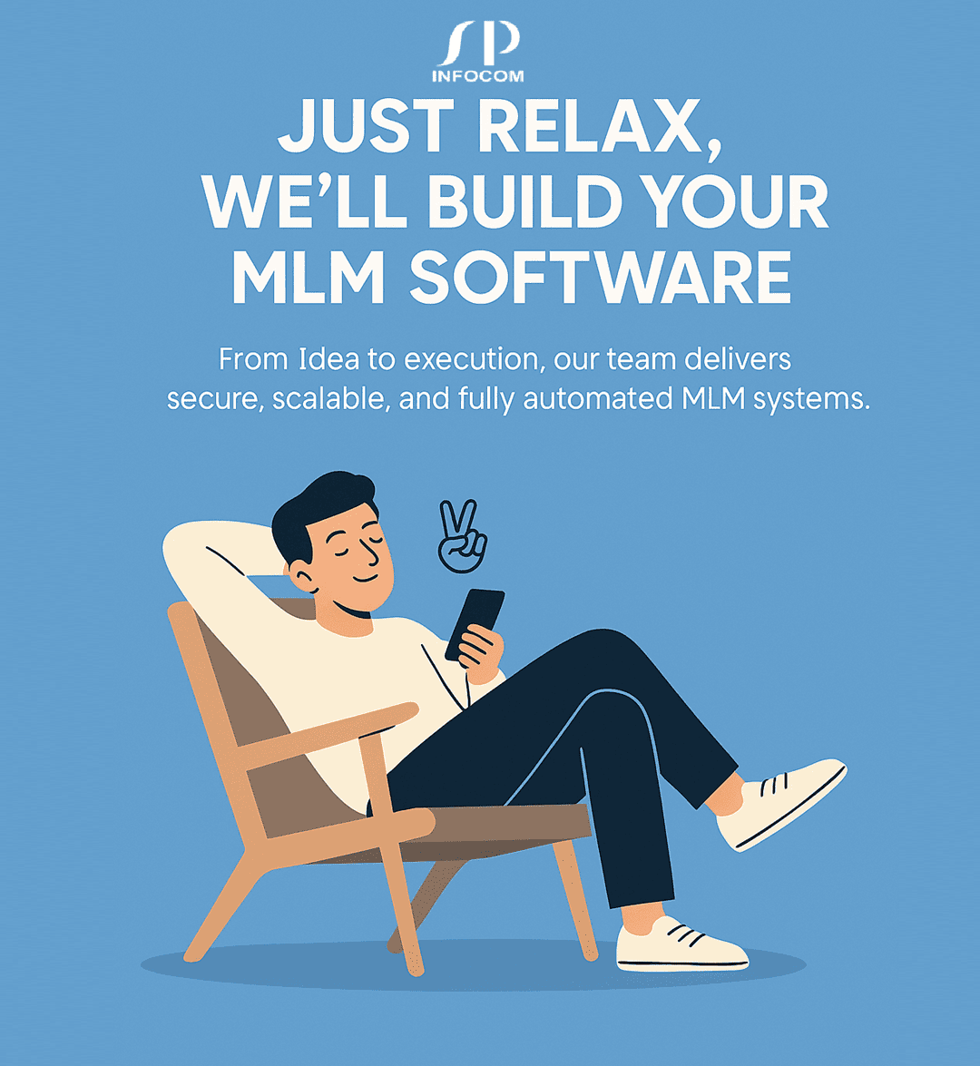 Secure scalable fully automated MLM software development by SP Infocom