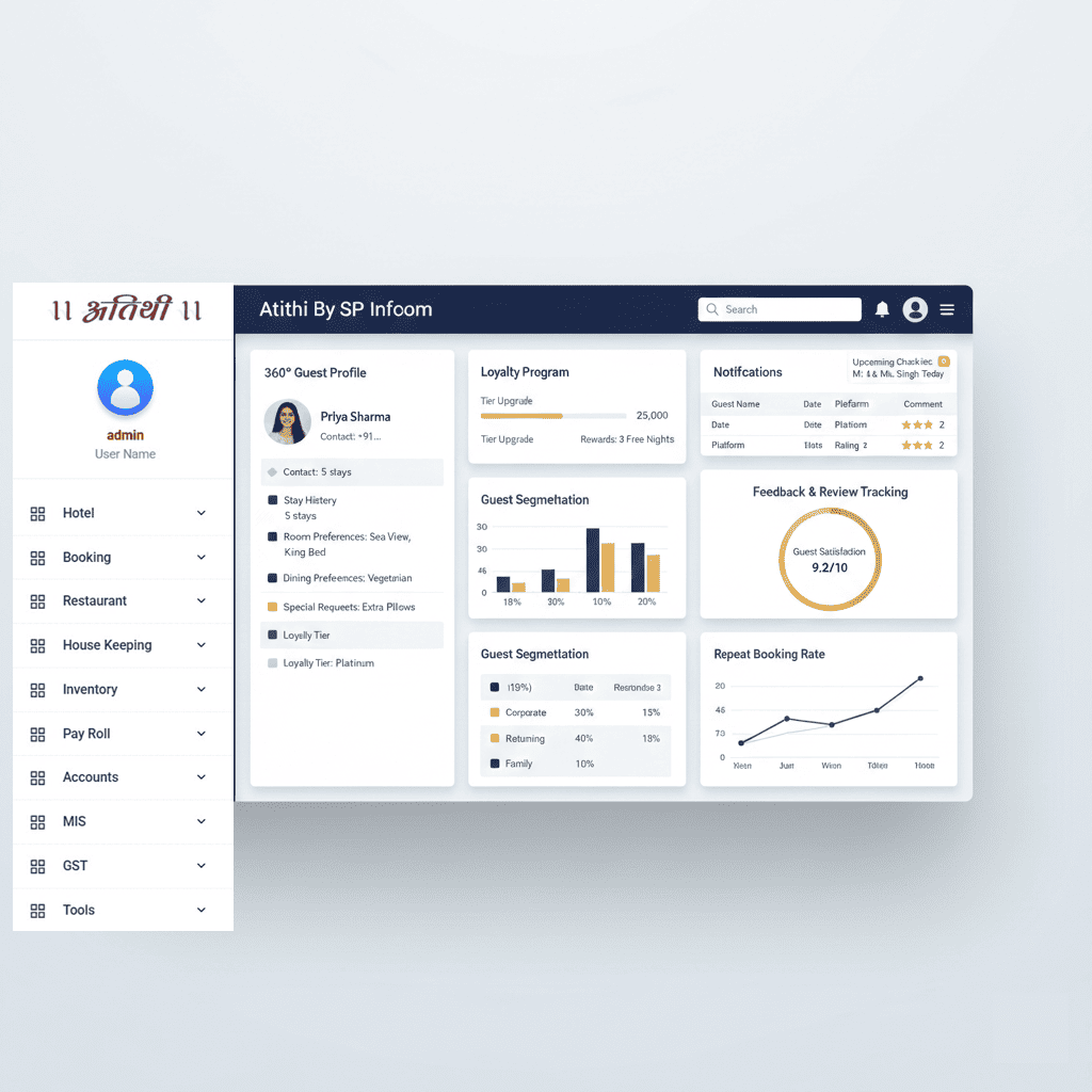 Guest experience and CRM software for hotels
