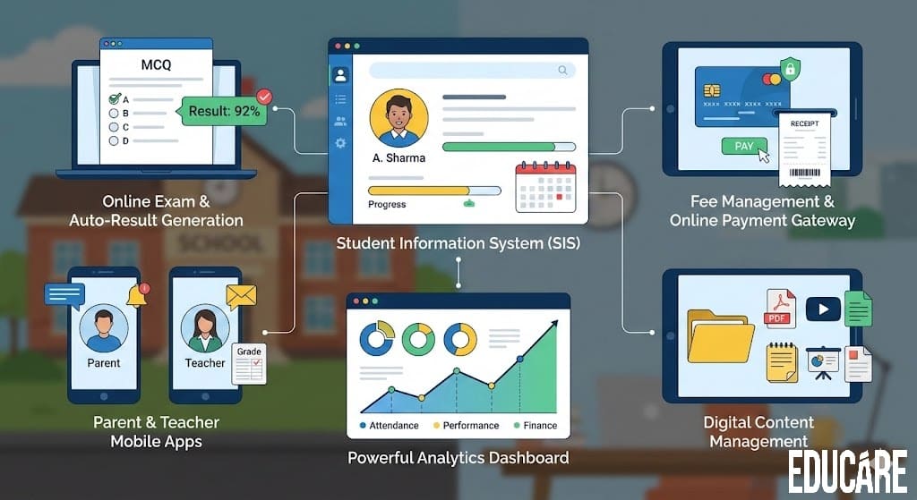 Education ERP system for school, college, and institute management