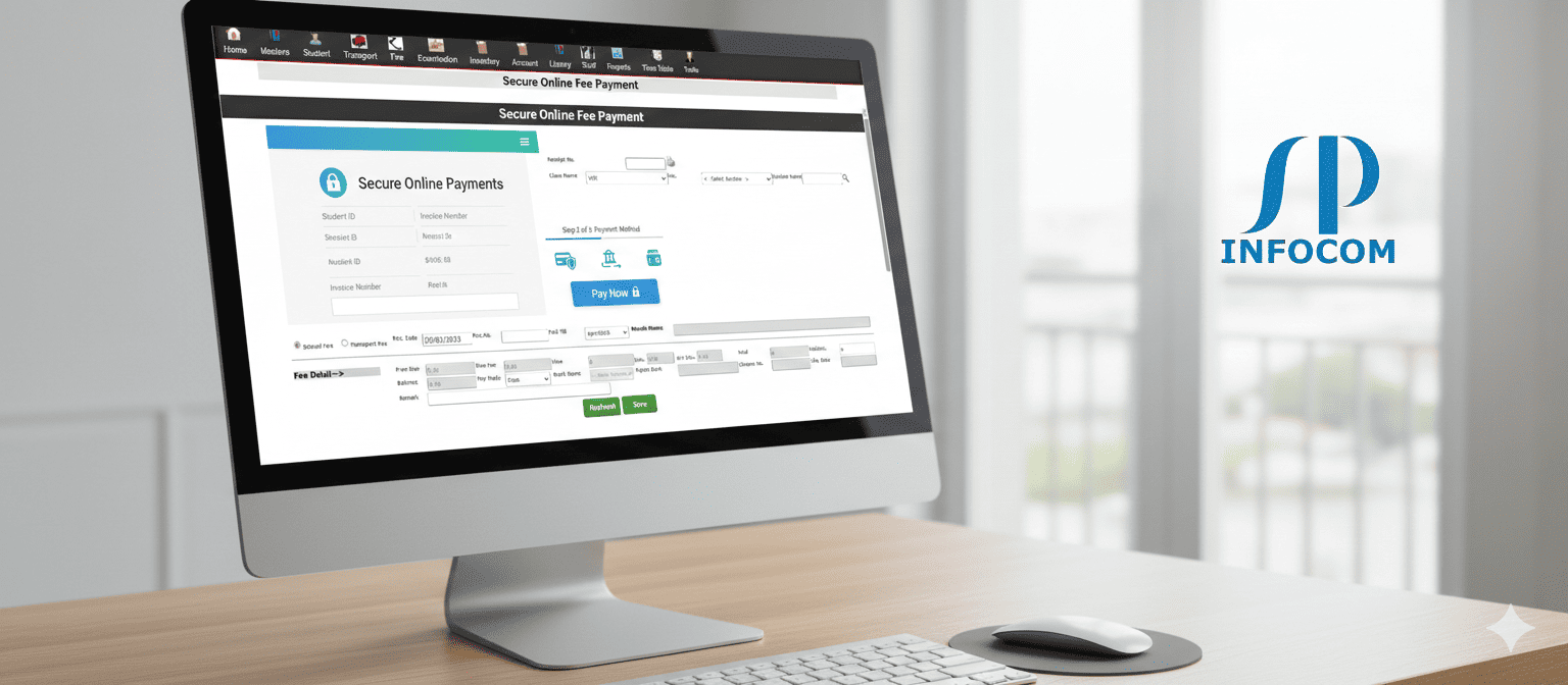 Online fee payment system for schools and colleges with secure gateways