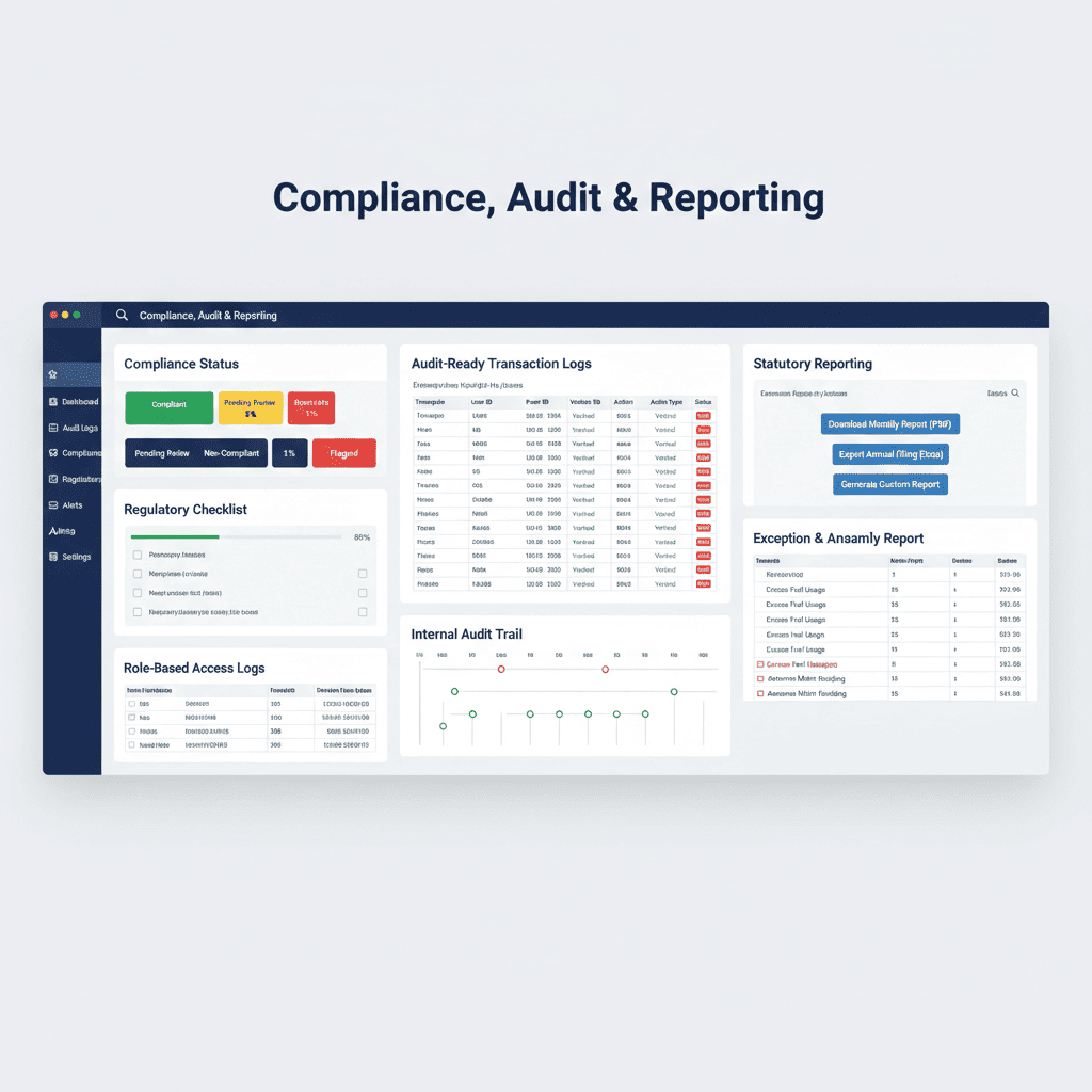 Fuel compliance audit and regulatory reporting system