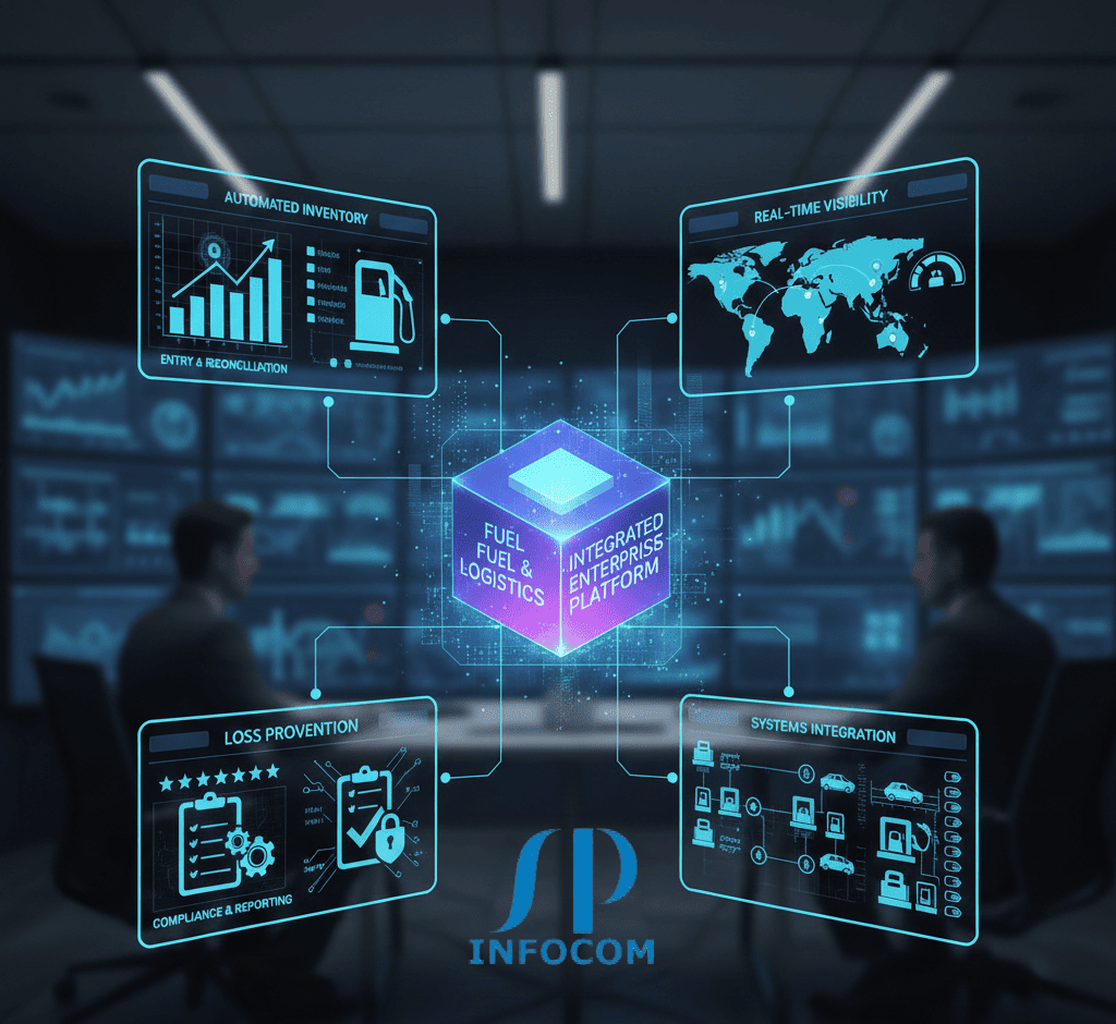 SP Infocom digital solutions for fuel and petroleum industry operations and management