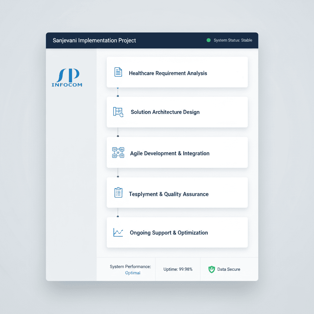 Sanjeevani Healthcare Software Implementation Process